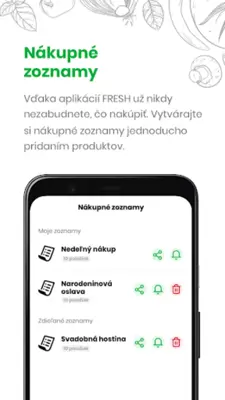 FRESH - Zdravšie potraviny android App screenshot 1